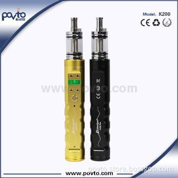 Lager vapor unique design VV K200 mod e cigarette from POVTO